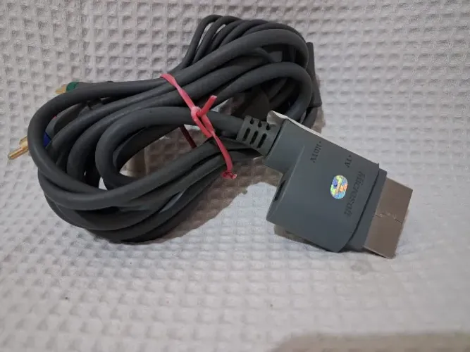 CABO VIDEO COMPONENTE XBOX 360 ORIGINAL