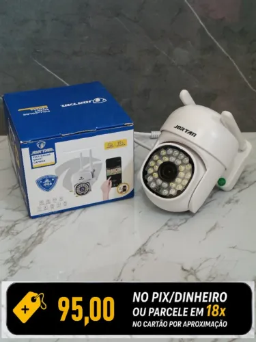 Câmera De Segurança Wifi Externa Full Hd Infravermelho Prova D'água