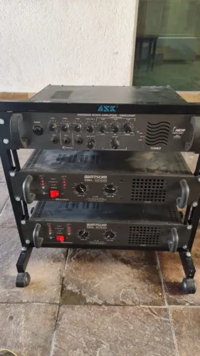 Rack de Som Profissional Wattsom DBL 2000 + ASK Potente
