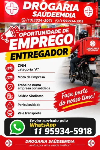 Oportunidade de emprego