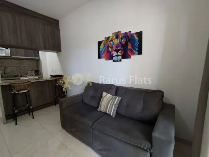Flat com 1 Quarto para alugar, 34m² - Morumbi