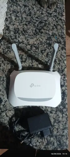 Roteador TP-Link 300Mbps TL-WR840N com Fonte - Funcionando Perfeitamente