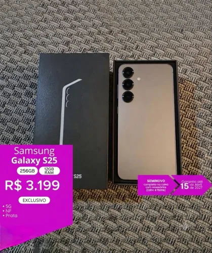 Samsung S25 completo