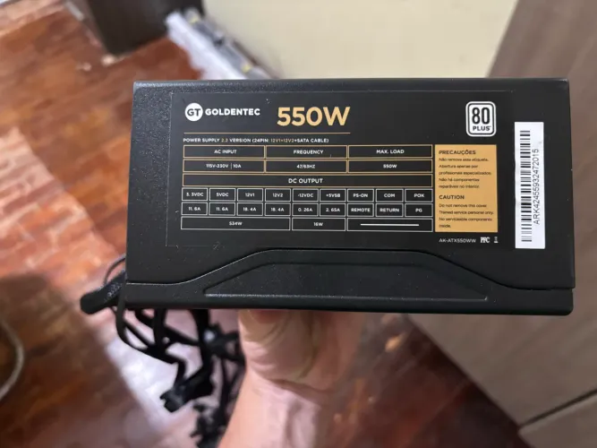 Fonte GoldenTec 550w