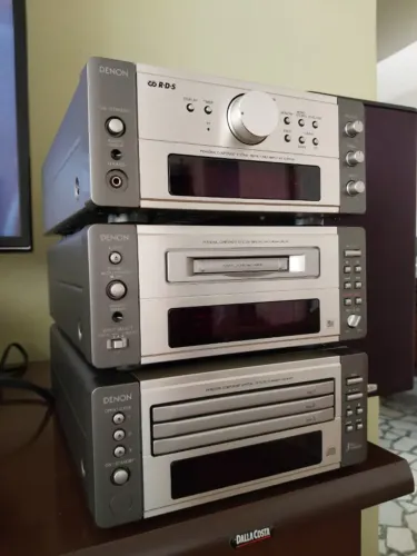 Denon System com caixas Teac!
