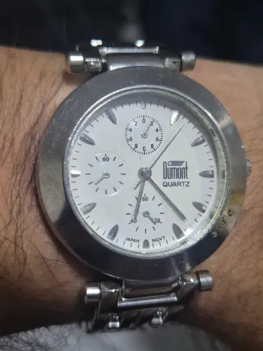 Relógio DUMONT QUARTZ BRANCO