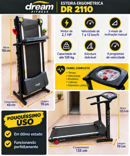 Esteira Fitness