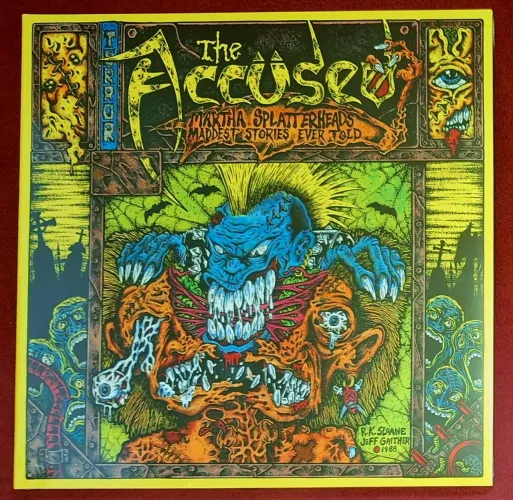 The Accüsed - Lp Martha splatterheads maddest stories ever told, LACRADO ! Ratos de Porão 