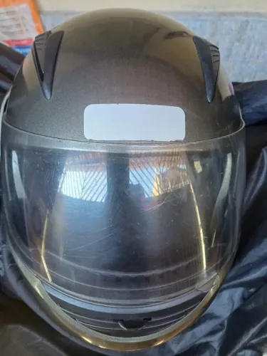 Capacete EBF E8, Robocop, Articulado, Tamanho grande, Inmetro