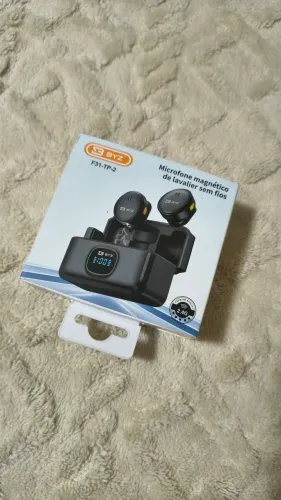Microfone de Lapela Sem Fio