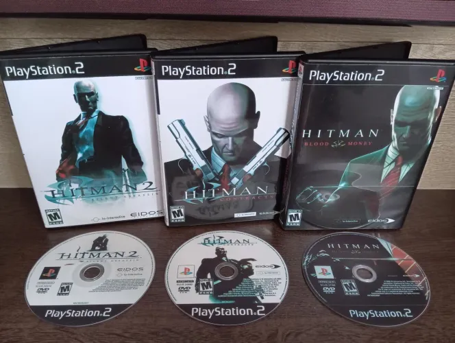 Trilogia Hitman para PS2 (REPRÔ) - LEIA