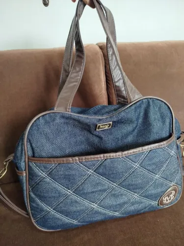 Bolsa maternidade Hug Baby Azul Jeans