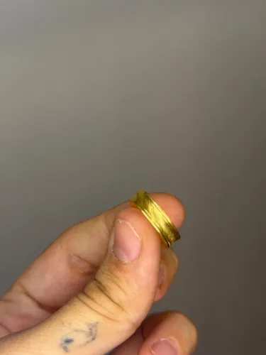 Anel Aliança Feminina em Ouro 18 Quilates 750 | Joia Original e Verdadeira | Ouro Legítimo