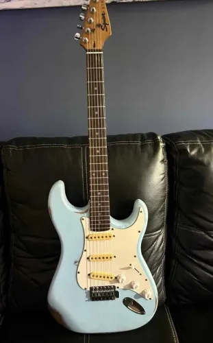 Guitarra Squier Yako 1996 c/ trastes em inox!