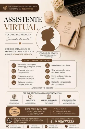 ASSISTENTE VIRTUAL COM PREÇOS ACESSÍVEIS 