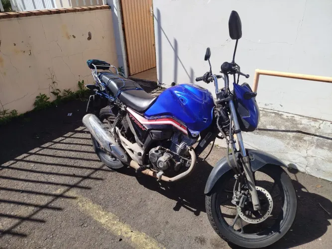 ? *VENDO - HONDA CG 160 TITAN AZUL FLEX 2021* ?
