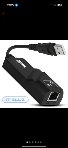 Adaptador Rede Usb 3.0 Gigabit Rj45 Ethernet 10/100/1000