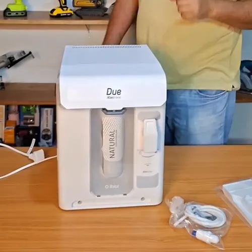 Super purificador de água ibbl due eletrônic,  filtra e gela