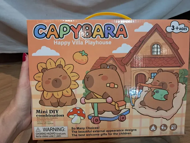 CAPIVARA JOGO DE MONTAR