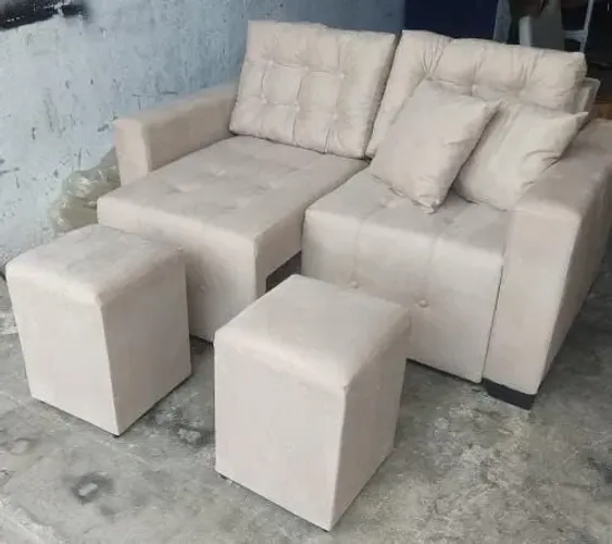 Sofá Retrátil e reclinável, conjunto de sofá 