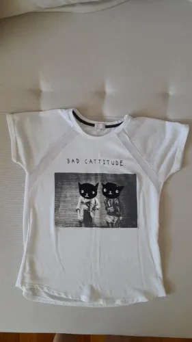 Blusa estampa de gatos