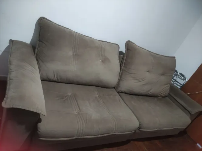 Sofá reclinável 4 lugares 
