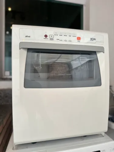 Máquina de Lavar Louças Brastemp Ative! 8 Serviços - Branca