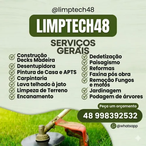 Poda de arvores, serviços gerais,limpeza de telhado e pátio a Wap,jardinagem