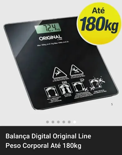 Balança digital e de precisão