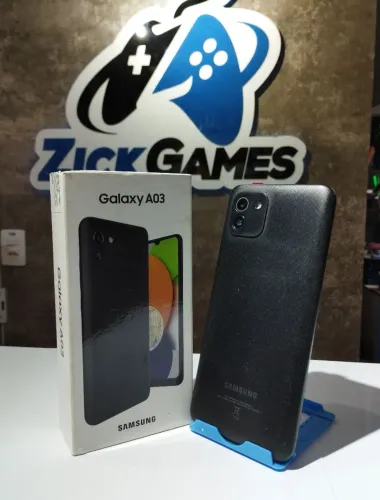 Celular Samsung Galaxy A03 / Carregador Completo / Garantia / Loja Física