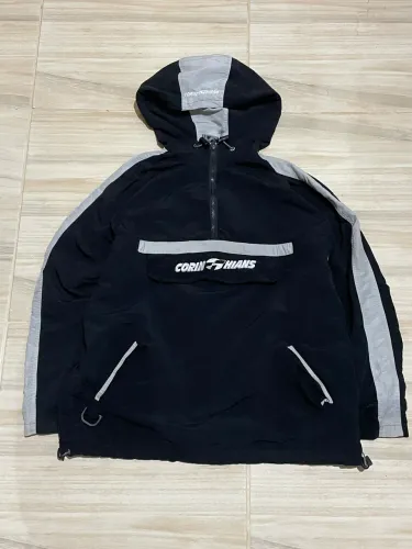 Blusa anorak topper Corinthians vintage,tamanho:M