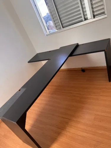 BANCADA/MESA DE ESCRITÓRIO SUSPENSA 110cmx50cm+28,5cm