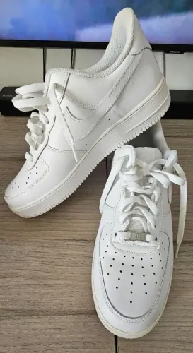 Tênis Nike Air Force 1 Branco TAM 44