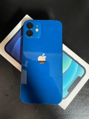 iPhone 12 128gb Azul Original + Acessórios (SÓ HOJE!)