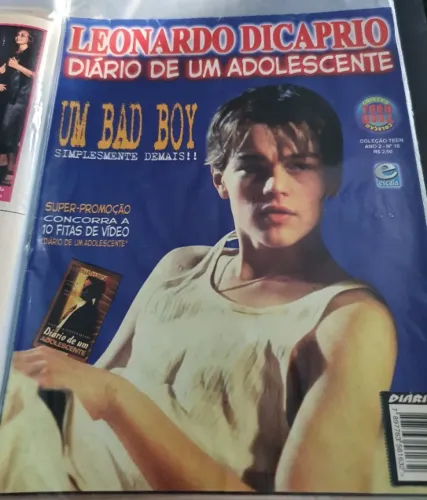 Revista Leonardo DiCaprio Coleção teen nº 10