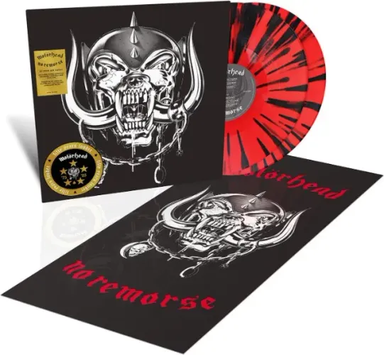 LP VInil Motorhead No Remorse (50th Anniversary)[Red/Black Splatter 2 LP]