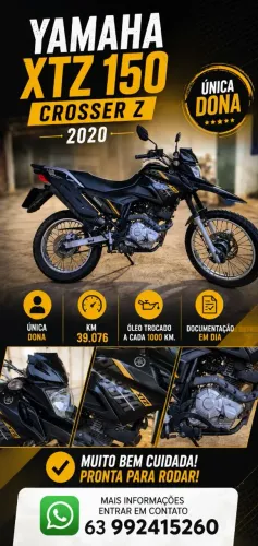 Yamaha XTZ 150 Crosser Z 2020