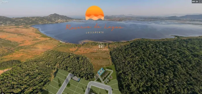 Terrenos à venda em Garopaba/SC no Parque Reserva da Lagoa com escritura e infraestrutura