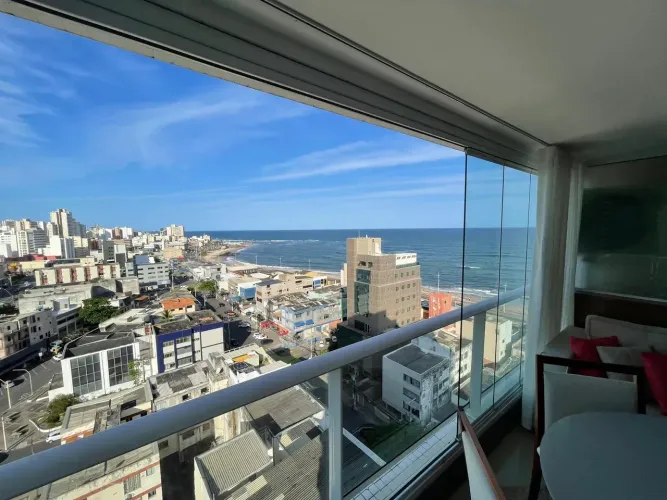 PITUBA Studio 40m²,ANDAR ALTO, PORTEIRA FECHADA!!!