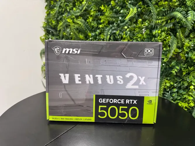 Placa de vídeo Rtx 5050 Nvidia GeForce Msi 8GB DDR 4 & 5 Ventura 2x