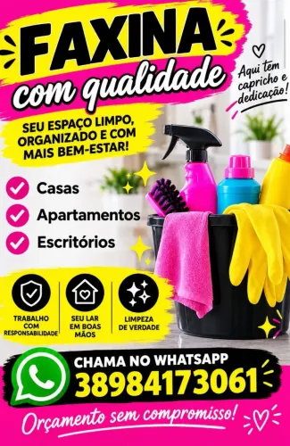 Faço faxina