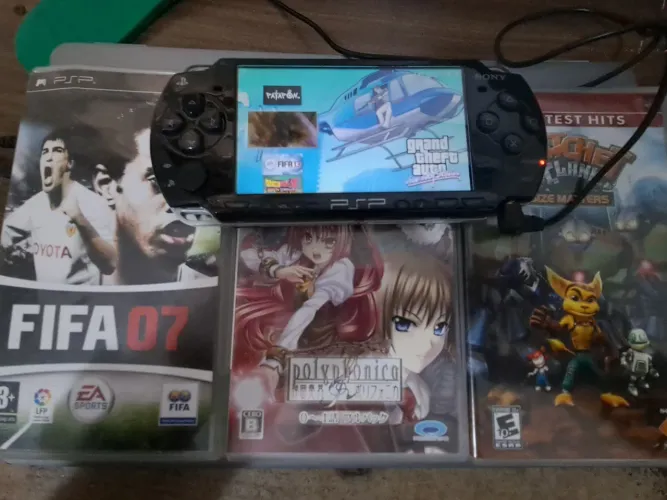 PSP 2010 Desbloqueado + 3 Jogos Originais