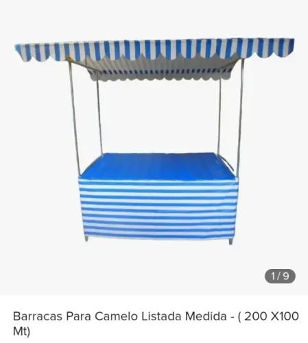 Barraca para feira
