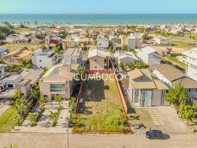 Terreno à venda, 418,65 m² por R$ 320.000,00 - Cumbuco - Caucaia/CE