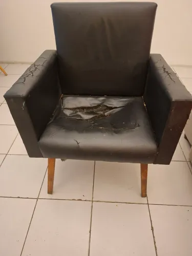 Cadeira para salão ou sala para restaurar