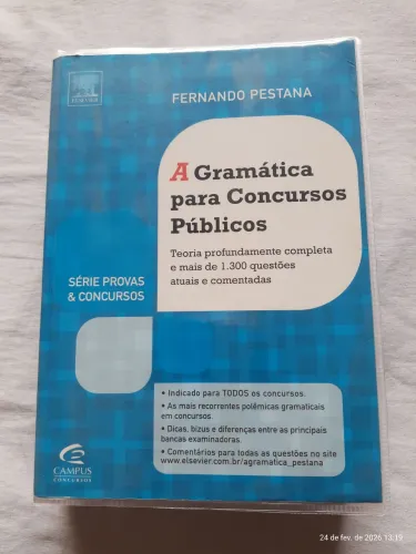 Vendo livro para concursos públicos 