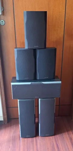 6 Caixas Onkyo p/ Home Teather ( SK-540 ) - Excelentes 
