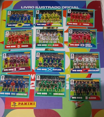 Figurinhas da copa original por apenas R$1,00 cada