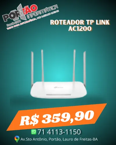 Roteador tp link ac1200