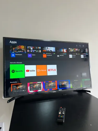 Smart TV Samsung 43 | Televisão Gigante | Sistema Novo